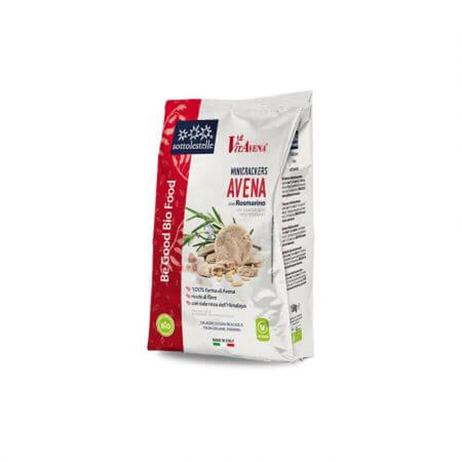 Mini eco havercrackers met rozemarijn, 150 g, Sottolestelle