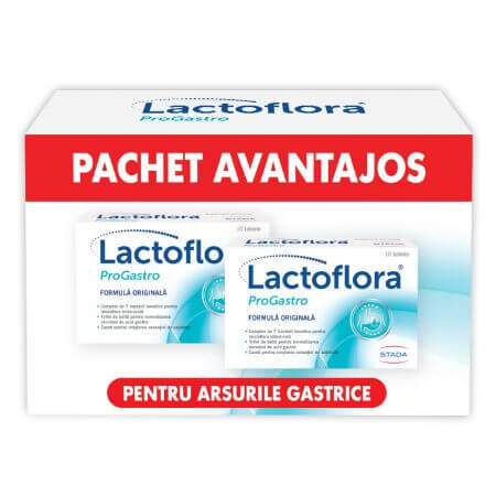 Lactoflora ProGastro envase, 2x10 comprimidos, Stada