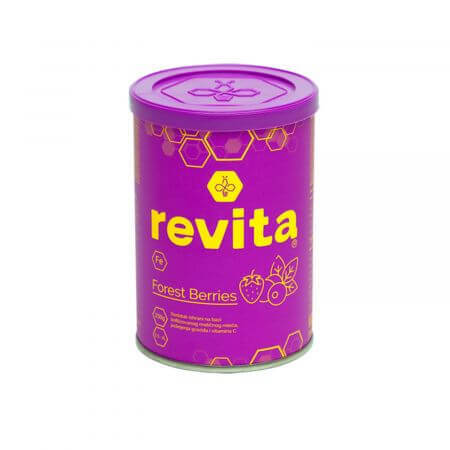 Revita laptisor de matca Fe Forest Berries, 250 g, Laboratoarele Remedia