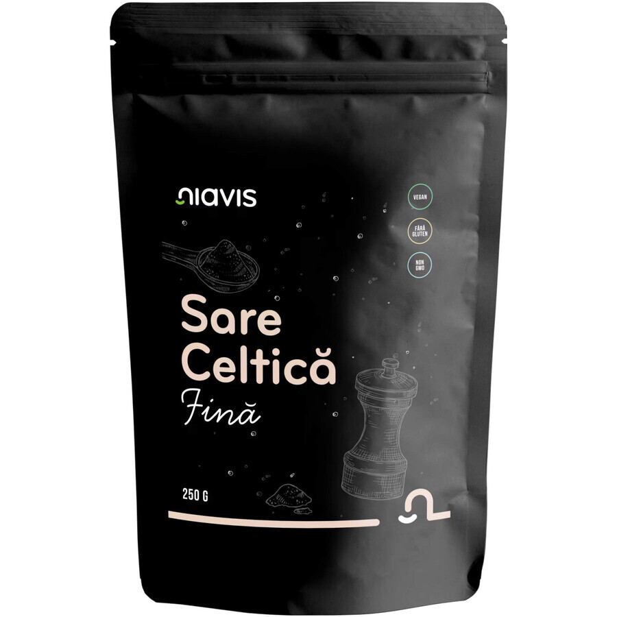 Sal fina celta, 250 g, Niavis