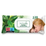 Serviettes humides à l'aloe vera et à la menthe, 120 pièces, Bubu Bebe