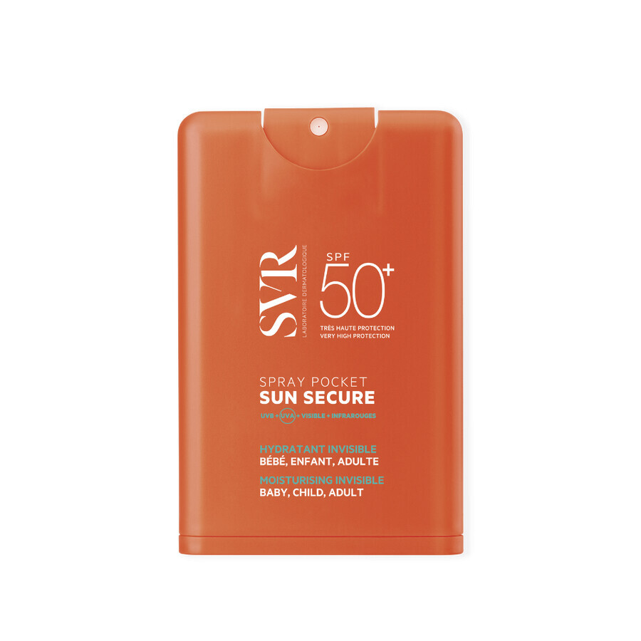 Spray Pocket SPF 50 Sun Secure, 20 ml, SVR