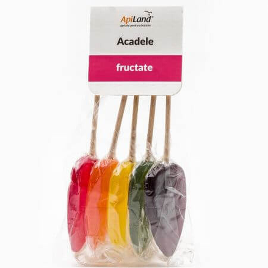 Fruitige lolly, 5 stuks, Apiland