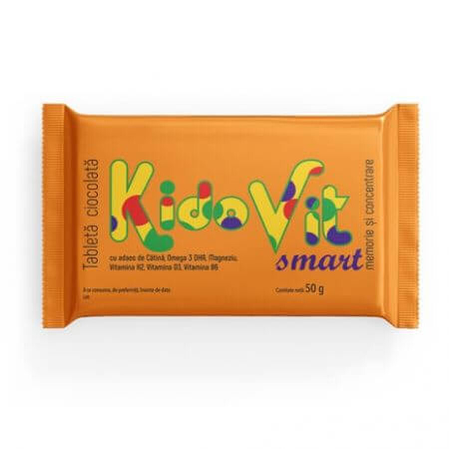 Kidovit Smart Azúcar Verde Vitamina Chocolate, 50 g, Laboratorios Remedia