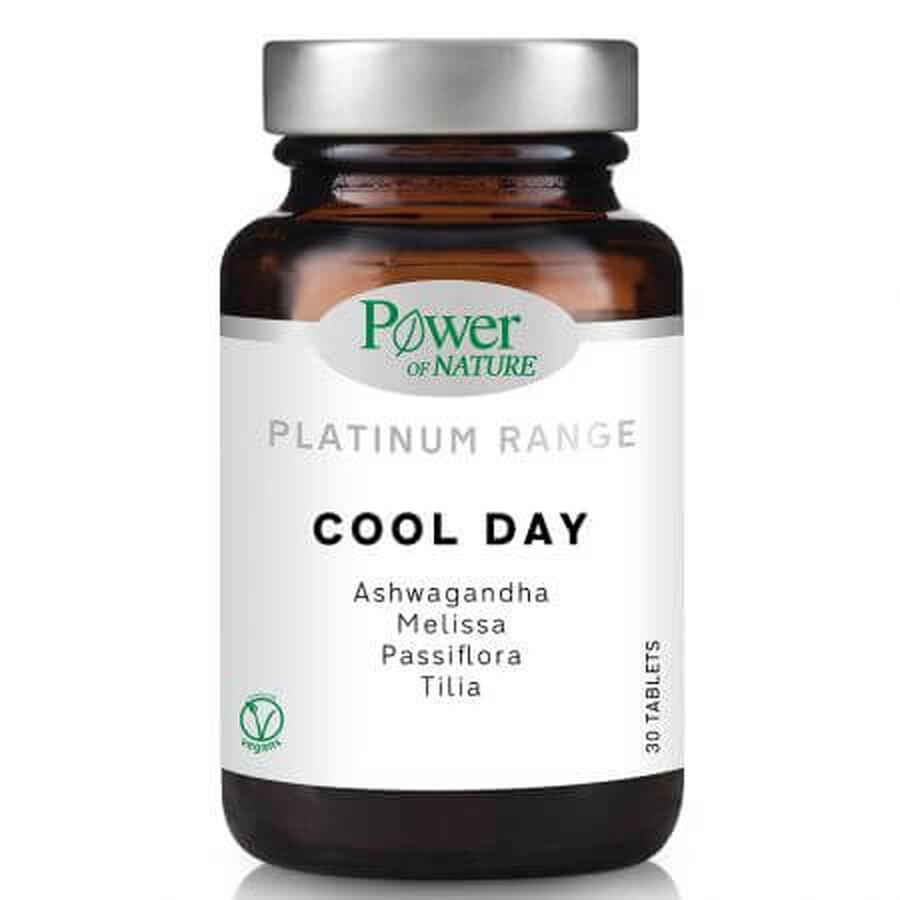 Gama Cool Day Platinum, 30 comprimidos, Power of Nature