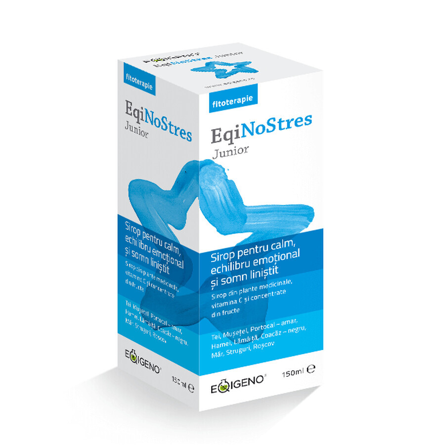 EqiNoStres Junior Jarabe, 150 ml, Eqigeno