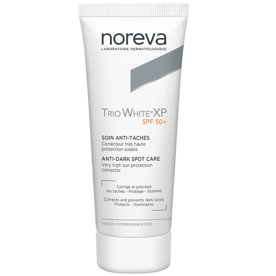 Noreva Trío Blanco XP Crema de día contra las manchas SPF 50+ , 40 ml