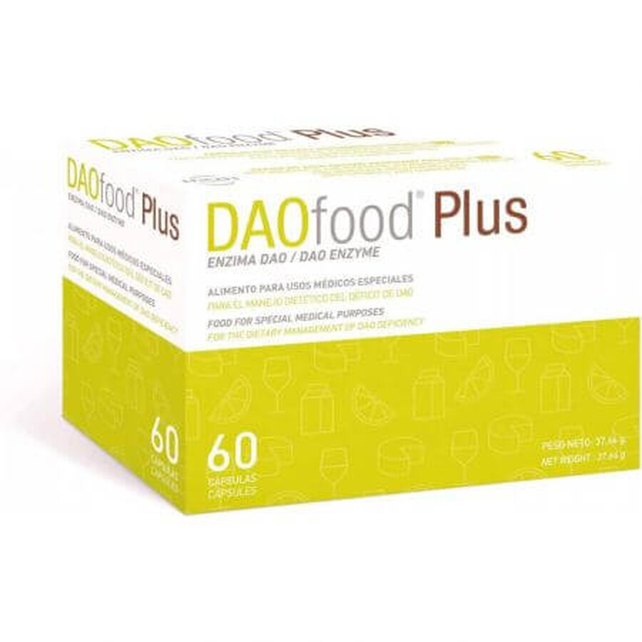 DAOfood Plus, 60 cápsulas, Dr Healthcare