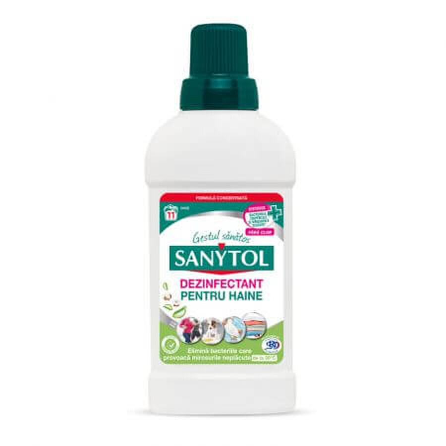 Desinfectante de ropa con aloe vera, 500 ml, Sanytol