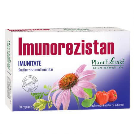 Immunorezistan Inmunidad, 30 cápsulas, Plant Extrakt