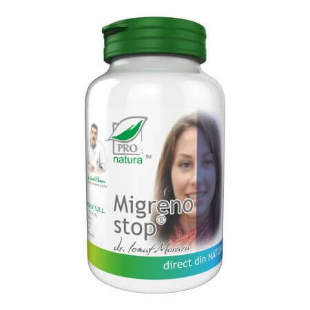 Migreno Stop, 90 capsules, Pro Natura