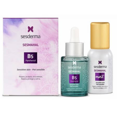 Sesderma Sesmahal Pack Serum Vitamina B5 y Ácido Hialurónico, 30 ml + Bruma Lipozomal, 30 ml