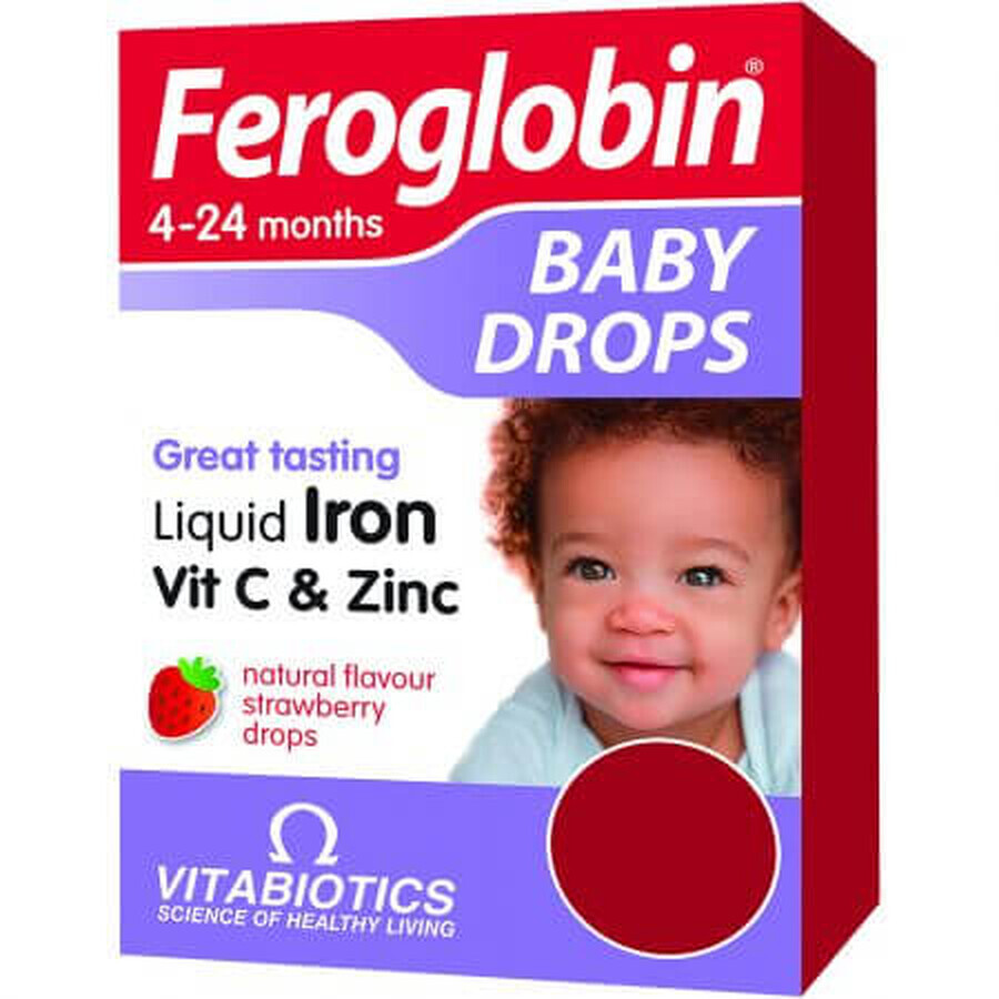 Feroglobine babydruppels, 30 ml, Vitabiotics