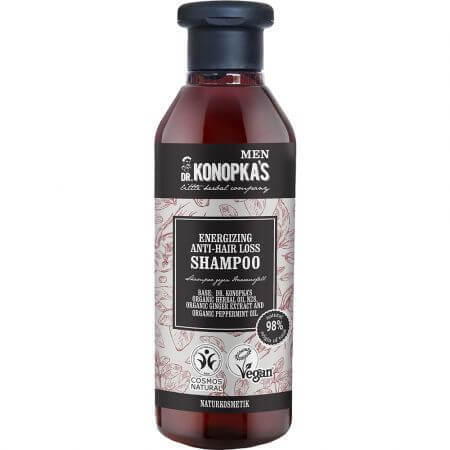 Champú energizante contra la caída del cabello, 280 ml, Dr. Konopkas