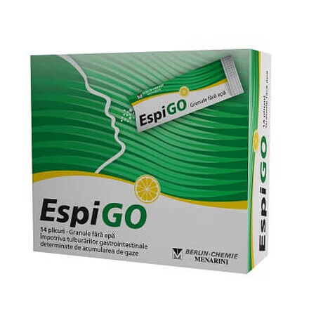 EspiGO, 14 sobres, Berlin-Chemie Ag