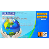 Latex Gloves Pudrate S x100 pcs Top Glove