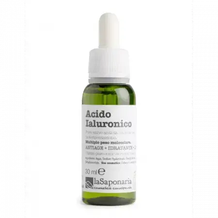 Activo puro con ácido hialurónico, 30 ml, La Saponaria