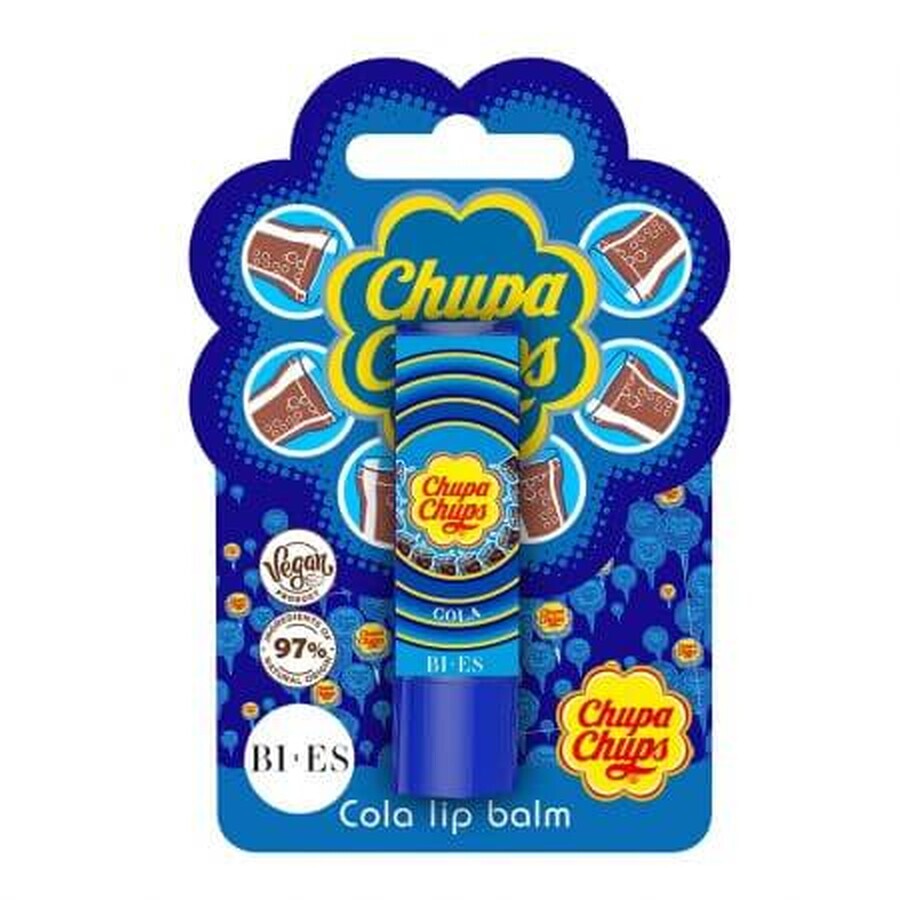 Bálsamo labial, Chupa Chups sabor cola, 4 g, Bi-Es