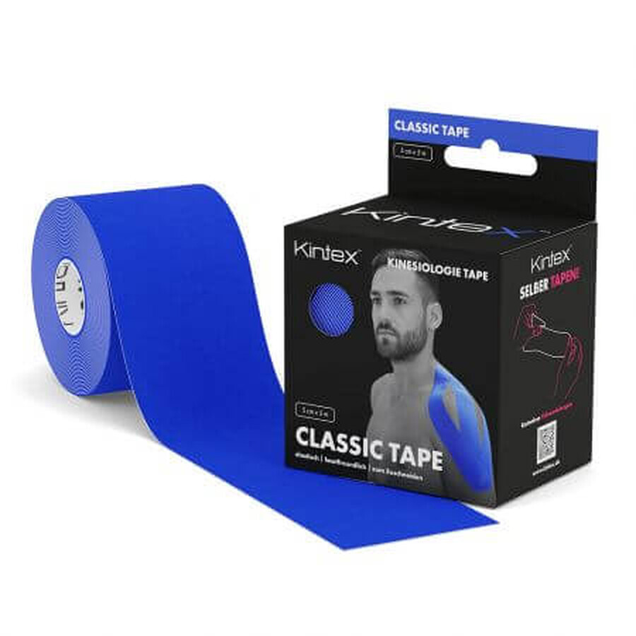 Banda kinesiologica classic tape, 5cm x 5m, 1 bucata, Kintex