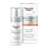 Eucerin Hyaluron Filler Booster con Vitamina C con triple efecto antiedad, 8 ml