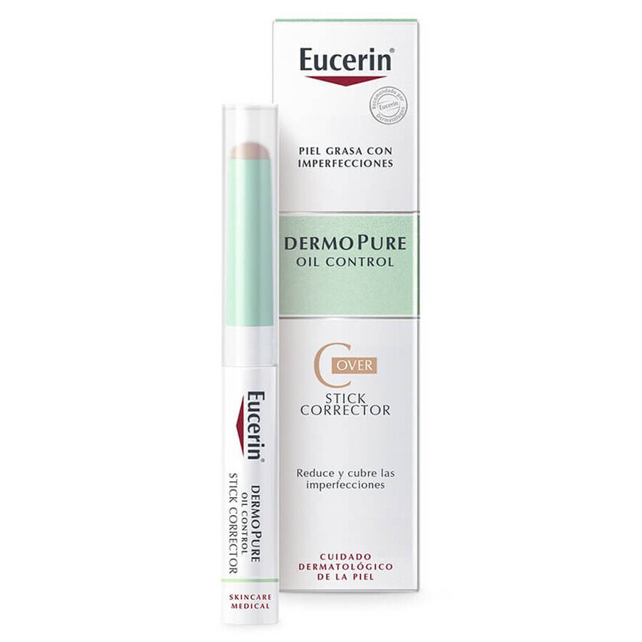 Eucerin Dermo Pure Corector stick voor puistjes en mee-eters, 2 g