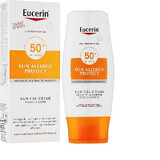 Eucerin Sun Allergy Gel Crema Protector FPS 50+, 150 ml