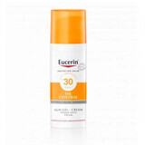 Eucerin Oil Control Sun Protection Sebum Control Gel Crema FPS 30+, 50 ml