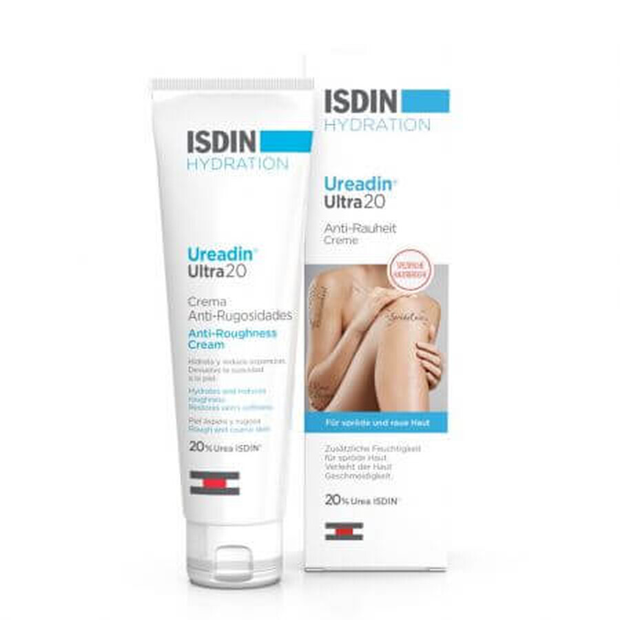 Isdin Ureadin Ultra 20 Crème hydratante anti-rides, 100 ml