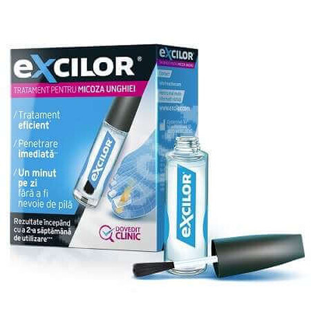 Excilor solución para el tratamiento de hongos en las uñas, 3,3 ml, Magna Pharm