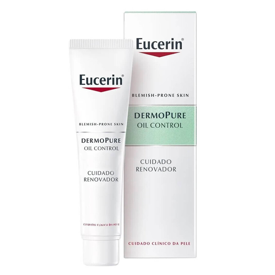 Dermo Pure crema riparatrice per il controllo del sebo, 40 ml, Eucerin