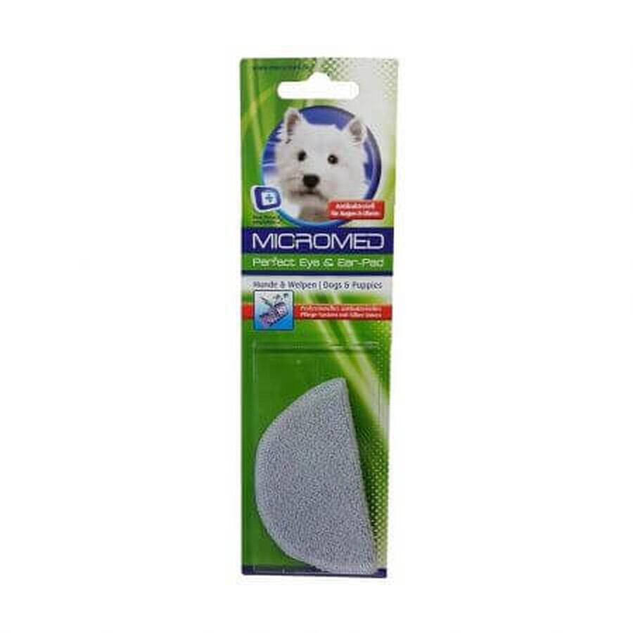 Discheta pentru igiena ochilor si a urechilor Perfect Eye and Ear Pad, 1 bucata, Micromed Vet