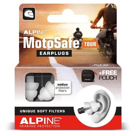 Ohrstöpsel Motosafe Tour, Alpin