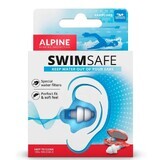 Tapones de natación Swim Safe, 1 par, Alpine