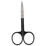 Nail scissors curved matt black, 1 piece, Parsa