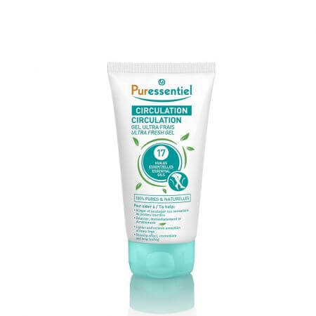 Gel hidratante tonificante Circulación, 125 ml, Puressentiel