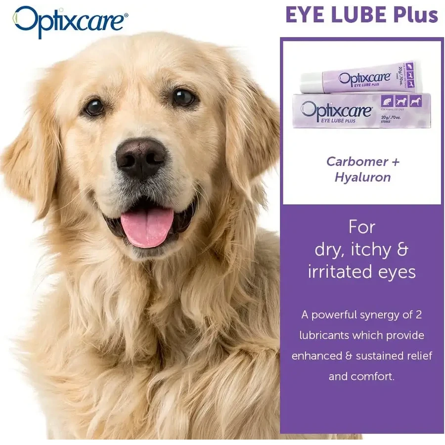 Gel oftalmic Lube Plus, 20 g, Optixcare
