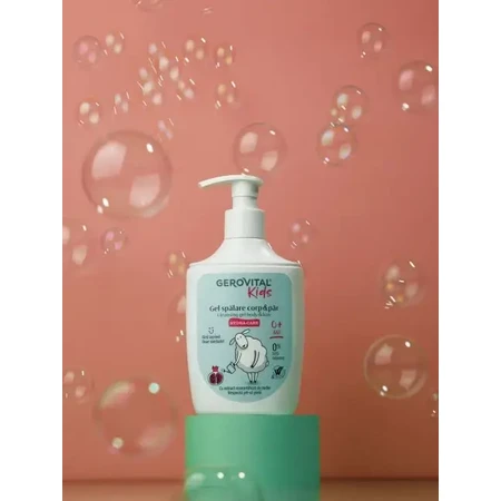Gerovital Kids Gel de baño y champú Hydra Care, 300 ml