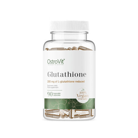 Glutatión reducido, 200 mg, 90 cápsulas, Ostrovit