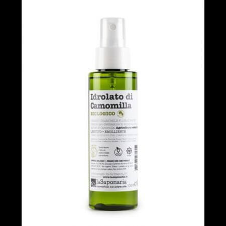 Hydrolat de camomille biologique apaisant, 100 ml, La Saponaria