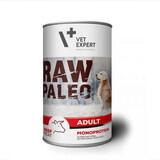 Raw Paleo Rindfleisch Nassfutter für ausgewachsene Hunde Raw Paleo, 400 g, VetExpert