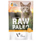 Pienso h&#250;medo con pavo para mascotas esterilizadas Raw Paleo, 100 g, VetExpert