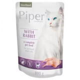 Comida húmeda para conejos esterilizados, 100 g, Piper