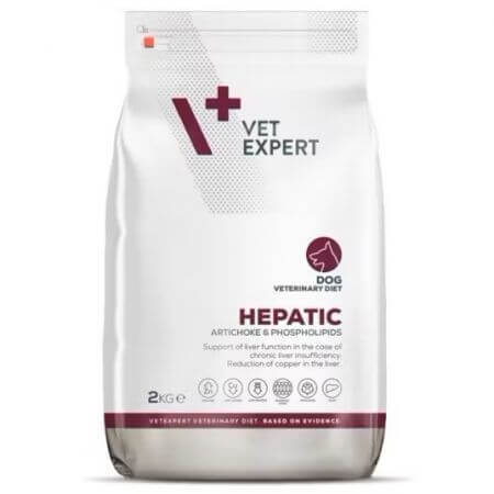 Pienso Hepático, 2 Kg, VetExpert