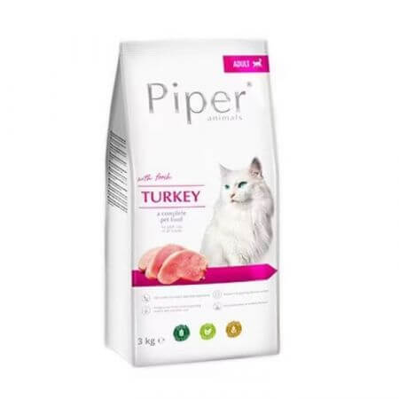 Pienso seco para gatos adultos Adult Cat, 3 kg, Piper