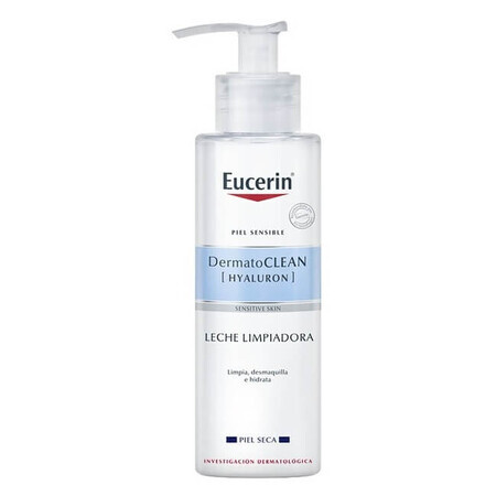 Eucerin DermatoClean Lait nettoyant pour le visage, 200 ml