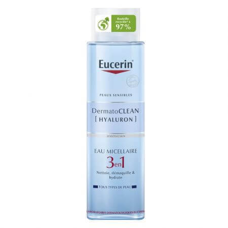 Eucerin DermatoClean Hyaluron Mizellenlotion, 400 ml