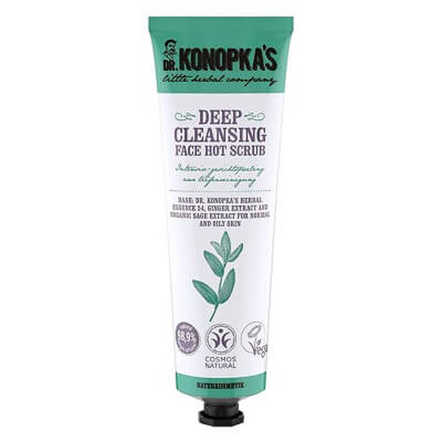 Exfoliante de limpieza profunda, 75 ml, Dr. Konopkas