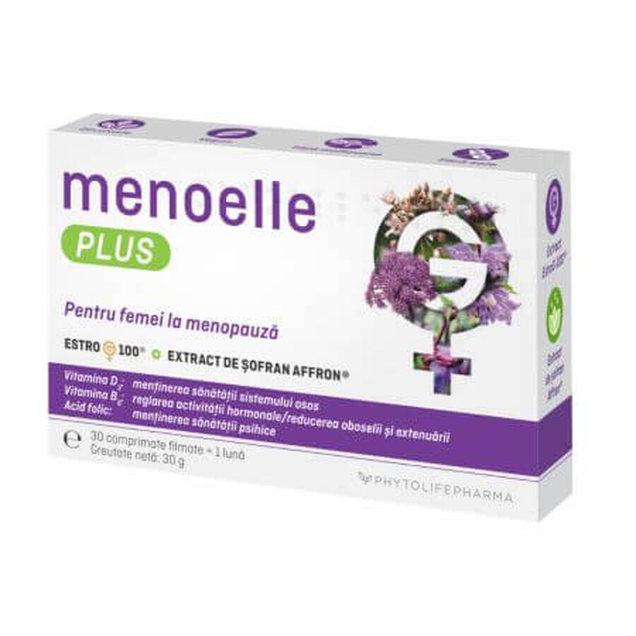 Menoelle Plus, 30 comprimidos, PhytoLife Nutrition