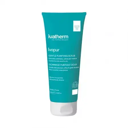 Exfoliant purifiant delicat Ivapur, 100 ml, Ivatherm