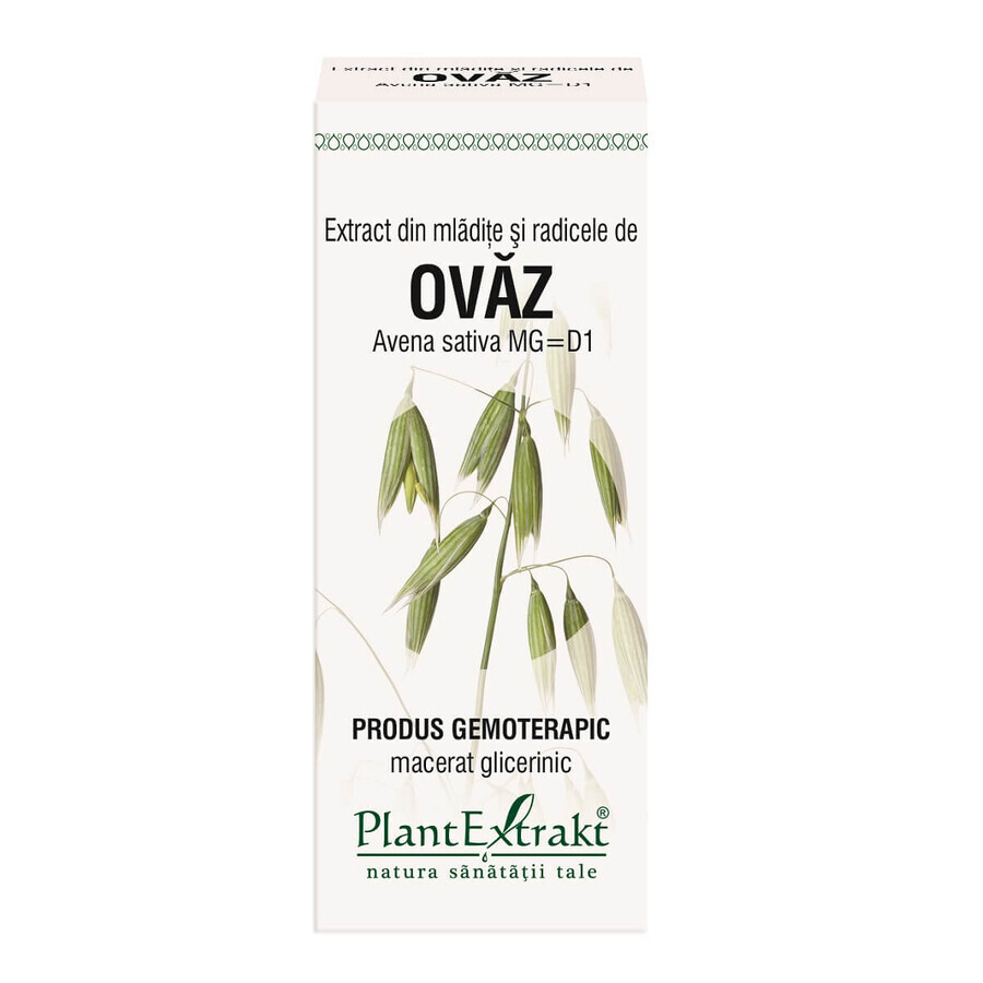 Extracto de brotes y raíz de avena, 50 ml, Plant Extrakt